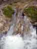 Поток воды от водопада Джур-Джур (фрагмент).